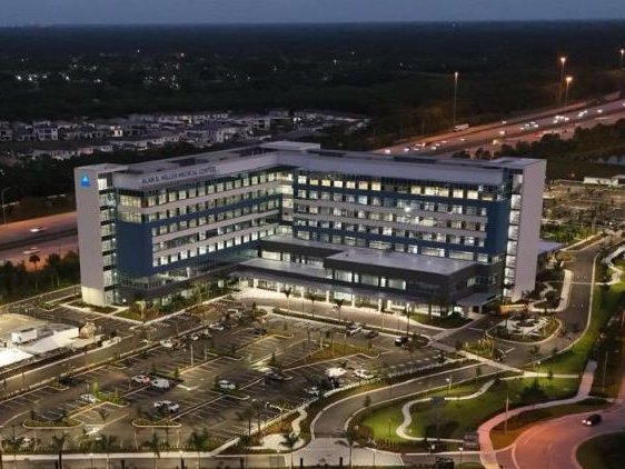 Alan B. Miller Medical Center, Palm Beach Gardens FL — commercial drywall and ceilings by Southmost Drywall